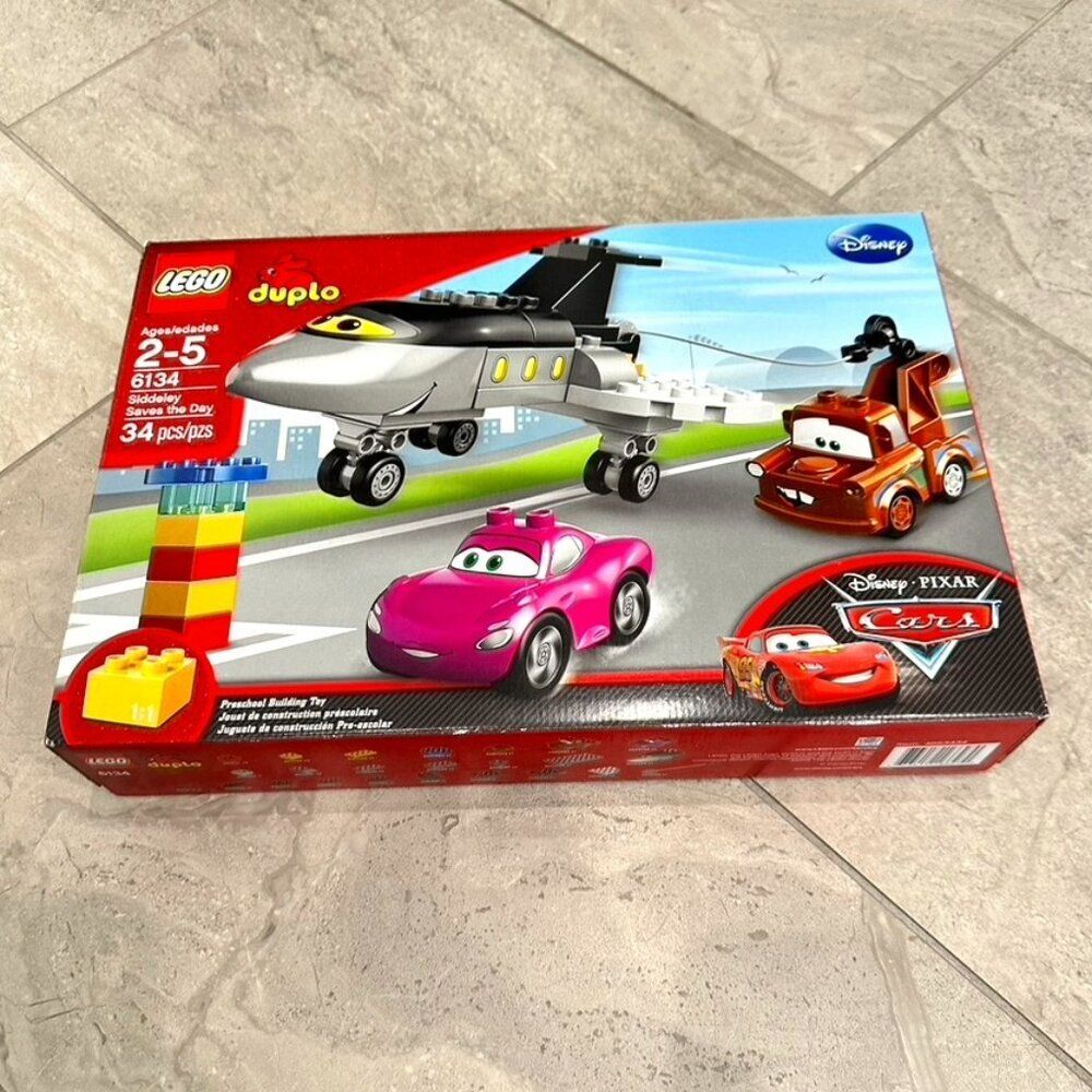 LEGO Duplo Cars 6134 Siddeley Saves the Day Unopened New Original Packaging